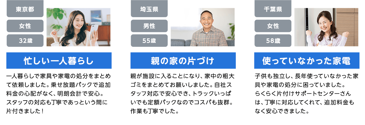 忙しい一人暮らし/親の家の片付け/使ってなかった家電